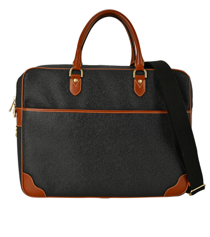 Heritage Travel Case, &pound;395, Handbags, Black/Brown, Canvas, Front view